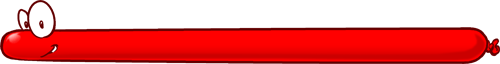 Ballonlinie rot